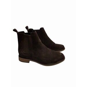 Clarks M Clarkdale Arlo Chelsea Boots, Brown Suede, Sz 7 NEW Women’s Winter Boot